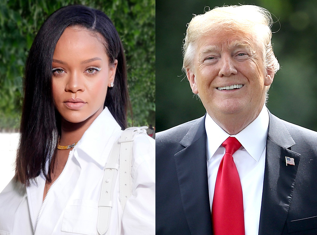 Rihanna, Donald Trump